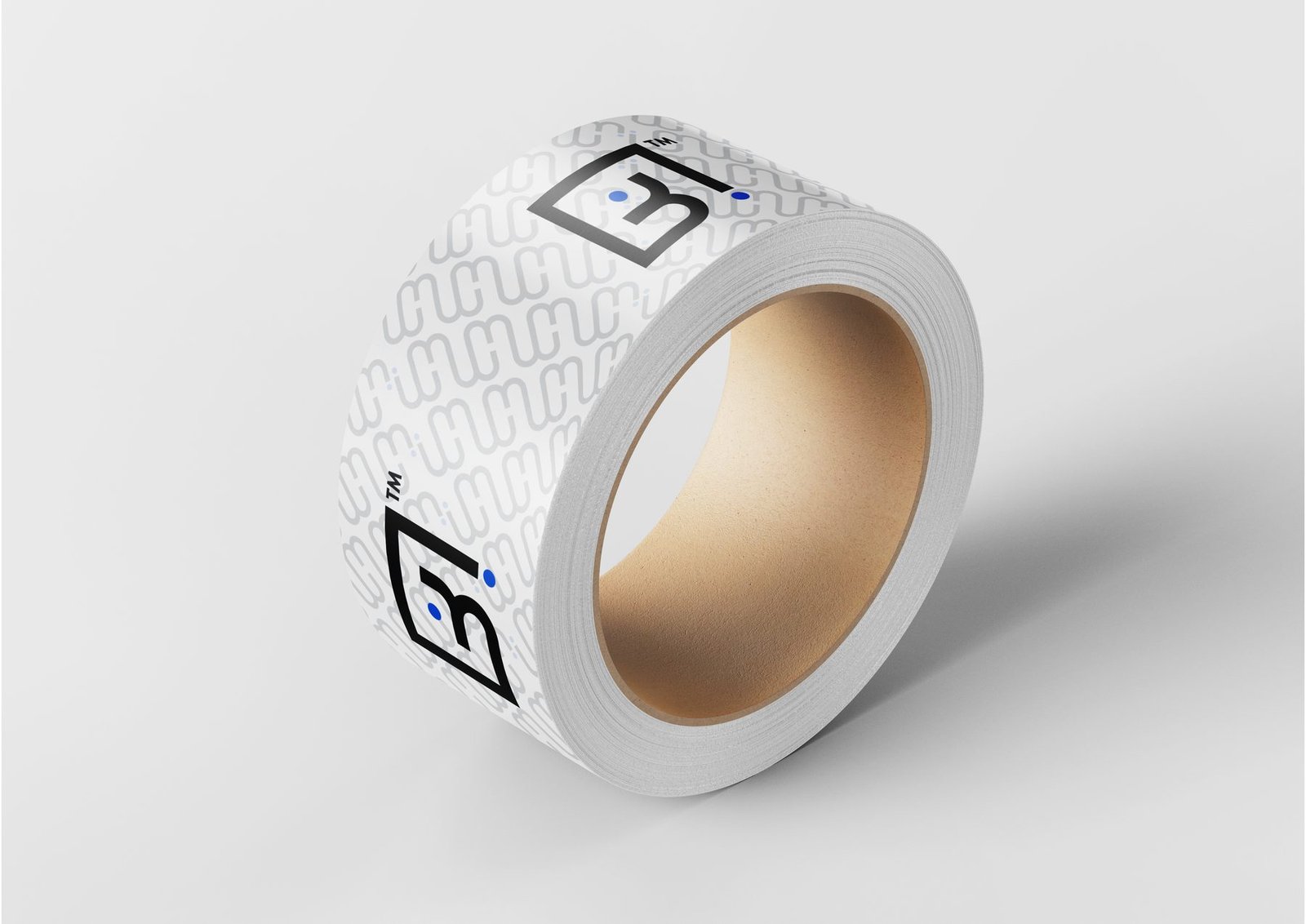 Brandillions branded packaging tape mockup